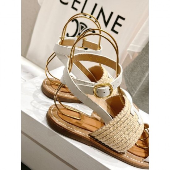 2024SS Upgrade your summer classic style CELINE Women's Sandals 2024SS Upgrade your summer classic style CELINE Women's Sandals