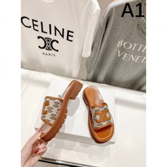 2024SS Enjoy the latest summer styles CELINE Women's Slippers 2024SS Enjoy the latest summer styles CELINE Women's Slippers