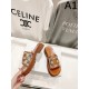 2024SS Enjoy the latest summer styles CELINE Women's Slippers 2024SS Enjoy the latest summer styles CELINE Women's Slippers