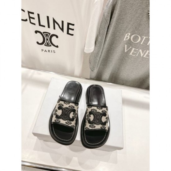 2024SS Enjoy the latest summer styles CELINE Women's Slippers 2024SS Enjoy the latest summer styles CELINE Women's Slippers