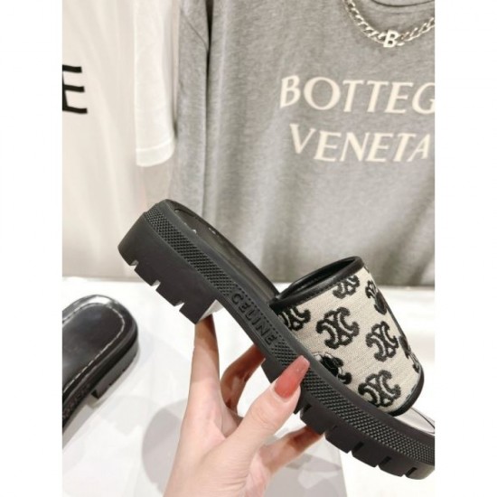 2024SS Enjoy the latest summer styles CELINE Women's Slippers 2024SS Enjoy the latest summer styles CELINE Women's Slippers