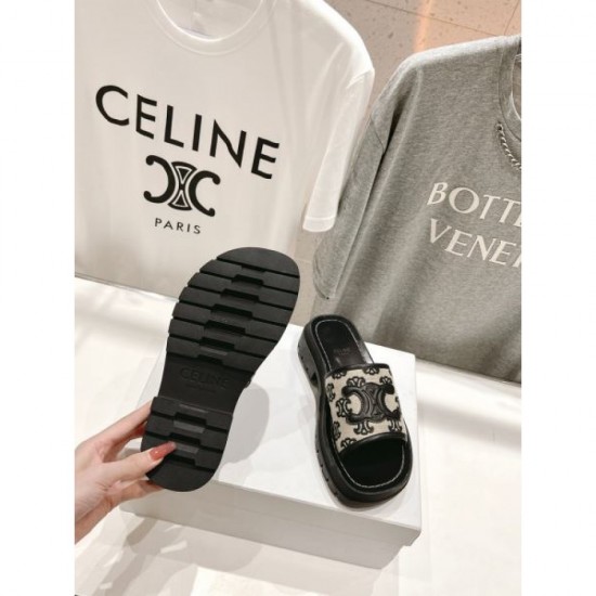 2024SS Enjoy the latest summer styles CELINE Women's Slippers 2024SS Enjoy the latest summer styles CELINE Women's Slippers