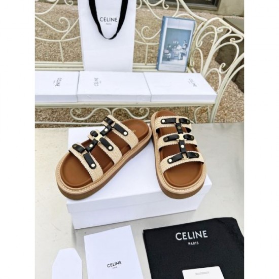 2024SS Celebrity favorite brand CELINE Women's sandals 2024SS Celebrity favorite brand CELINE Women's sandals