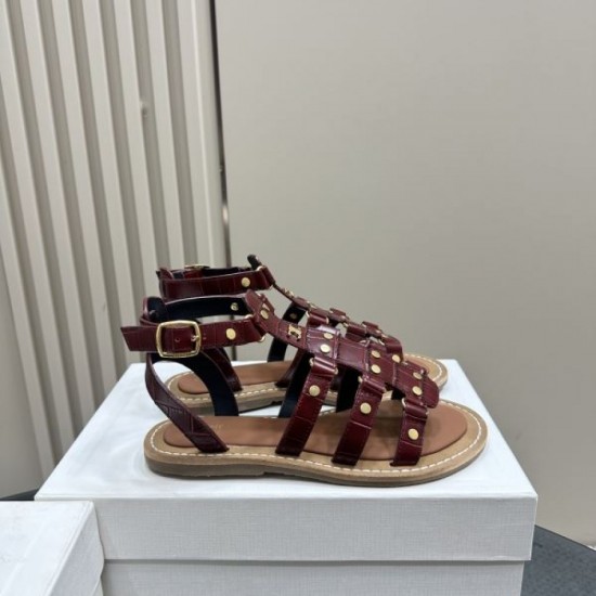 2024SS Popular standard product CELINE Women's sandals 2024SS Popular standard product CELINE Women's sandals