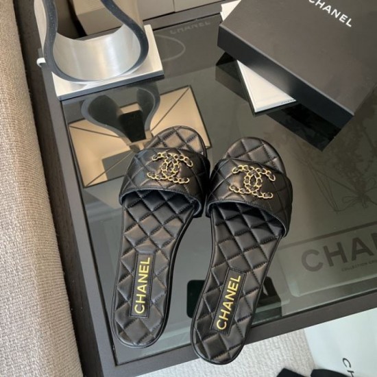 2024SS Aspirational brand that makes you feel good CHANEL Women's slippers 2024SS Aspirational brand that makes you feel good CHANEL Women's slippers