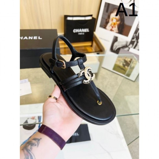 2024SS CHANEL Women's Sandals Used by Celebrities and Entertainers 2024SS CHANEL Women's Sandals Used by Celebrities and Entertainers