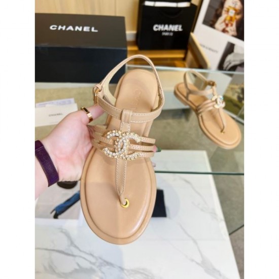 2024SS CHANEL Women's Sandals Used by Celebrities and Entertainers 2024SS CHANEL Women's Sandals Used by Celebrities and Entertainers