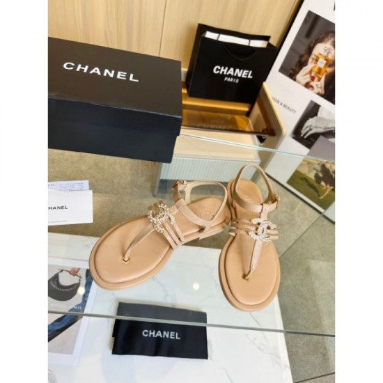 2024SS CHANEL Women's Sandals Used by Celebrities and Entertainers 2024SS CHANEL Women's Sandals Used by Celebrities and Entertainers