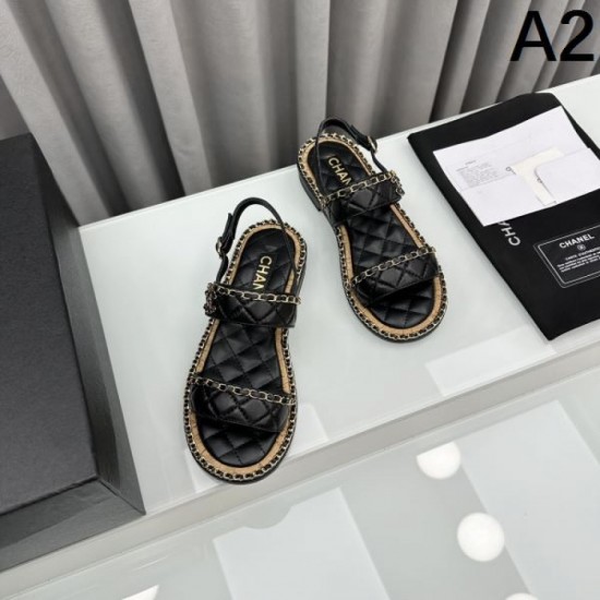 2024SS Adult style completed CHANEL Women's sandals 2024SS Adult style completed CHANEL Women's sandals