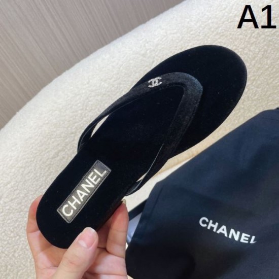 2024SS New seasonal items CHANEL Women's slippers 2024SS New seasonal items CHANEL Women's slippers