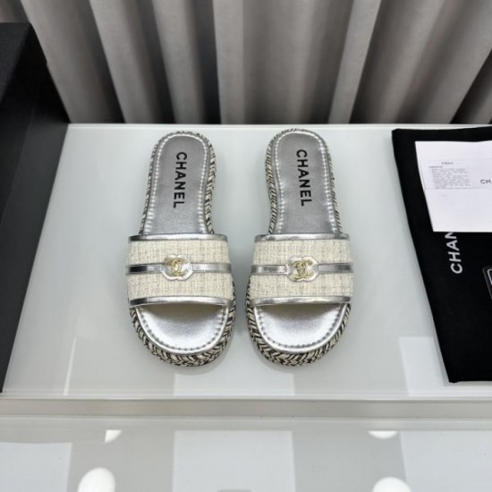 2024SS CHANEL Women's Slippers to Enjoy Fashion Easily 2024SS CHANEL Women's Slippers to Enjoy Fashion Easily