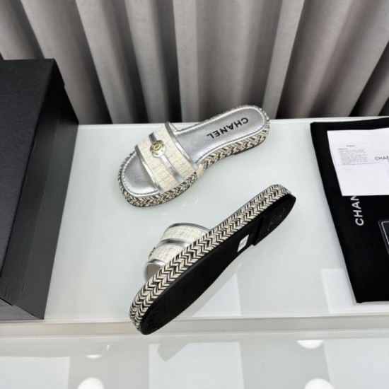 2024SS CHANEL Women's Slippers to Enjoy Fashion Easily 2024SS CHANEL Women's Slippers to Enjoy Fashion Easily