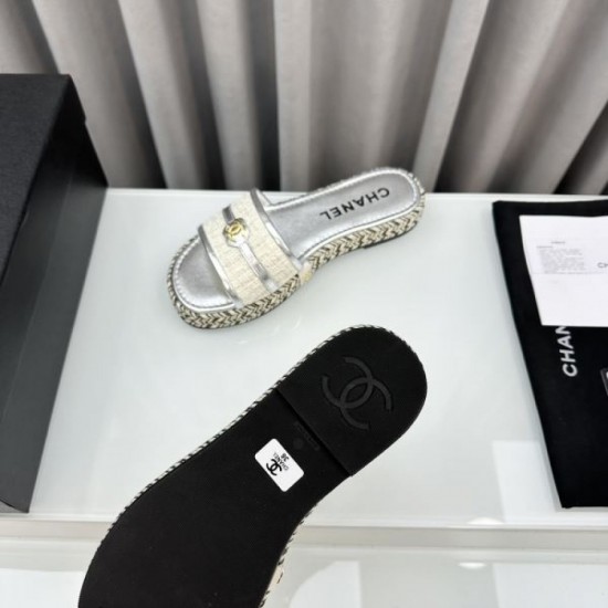 2024SS CHANEL Women's Slippers to Enjoy Fashion Easily 2024SS CHANEL Women's Slippers to Enjoy Fashion Easily