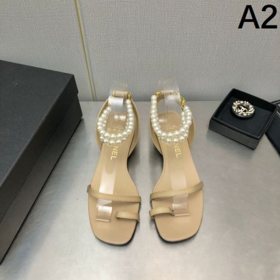 2024SS New CHANEL ladies sandals perfect for early spring and summer 2024SS New CHANEL ladies sandals perfect for early spring and summer