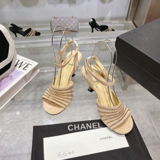 2024SS CHANEL ladies sandals for summer and early fall 2024SS CHANEL ladies sandals for summer and early fall