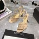 2024SS CHANEL ladies sandals for summer and early fall 2024SS CHANEL ladies sandals for summer and early fall