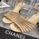 2024SS CHANEL ladies sandals for summer and early fall 2024SS CHANEL ladies sandals for summer and early fall