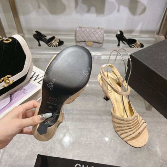 2024SS CHANEL ladies sandals for summer and early fall 2024SS CHANEL ladies sandals for summer and early fall