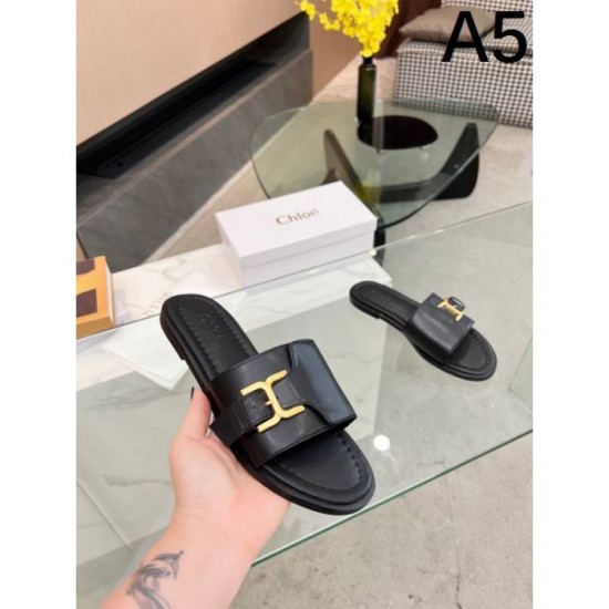 2024SS Casual but highly sensitive CHLOE Women's slippers 2024SS Casual but highly sensitive CHLOE Women's slippers