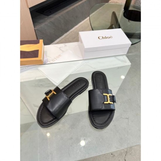 2024SS Casual but highly sensitive CHLOE Women's slippers 2024SS Casual but highly sensitive CHLOE Women's slippers