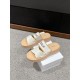 2024SS Beautiful Color Check Spring/Summer CHLOE Women's Sandals 2024SS Beautiful Color Check Spring/Summer CHLOE Women's Sandals