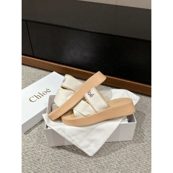 2024SS Beautiful Color Check Spring/Summer CHLOE Women's Sandals 2024SS Beautiful Color Check Spring/Summer CHLOE Women's Sandals