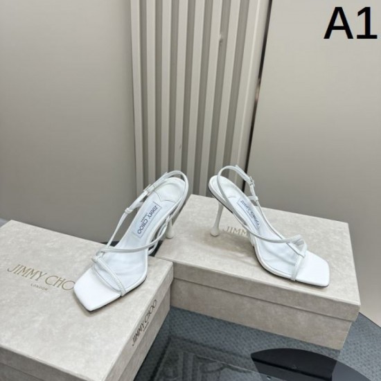 2024SS Popular No.1 JIMMY CHOO Jimmy Choo Women's Sandals 2024SS Popular No.1 JIMMY CHOO Jimmy Choo Women's Sandals