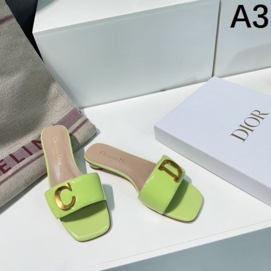 2024SS Luxury Brand Super Low Price DIOR Women's Slippers 2024SS Luxury Brand Super Low Price DIOR Women's Slippers