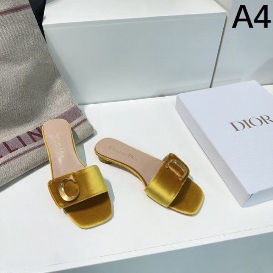 2024SS Sale at Attractive Price DIOR Women's Slippers 2024SS Sale at Attractive Price DIOR Women's Slippers