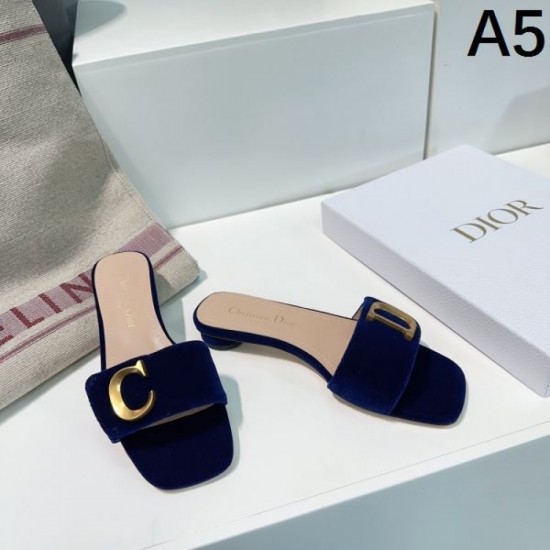 2024SS Sale at Attractive Price DIOR Women's Slippers 2024SS Sale at Attractive Price DIOR Women's Slippers