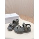 2024SS Spring/Summer Essential Item DIOR Women's Sandals 2024SS Spring/Summer Essential Item DIOR Women's Sandals