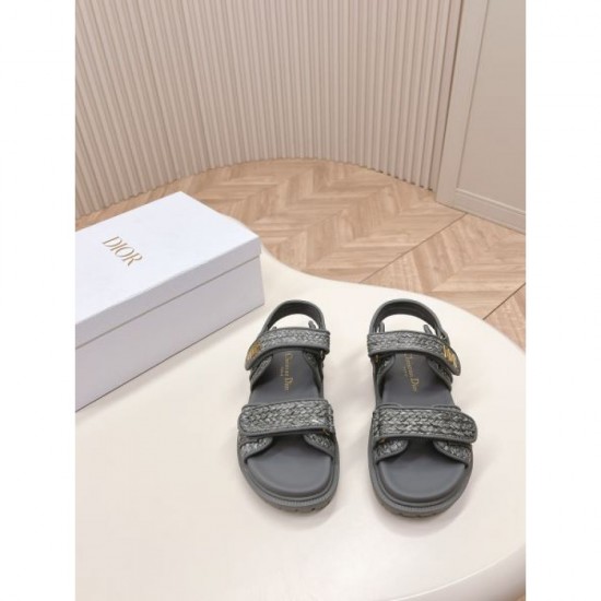 2024SS Spring/Summer Essential Item DIOR Women's Sandals 2024SS Spring/Summer Essential Item DIOR Women's Sandals