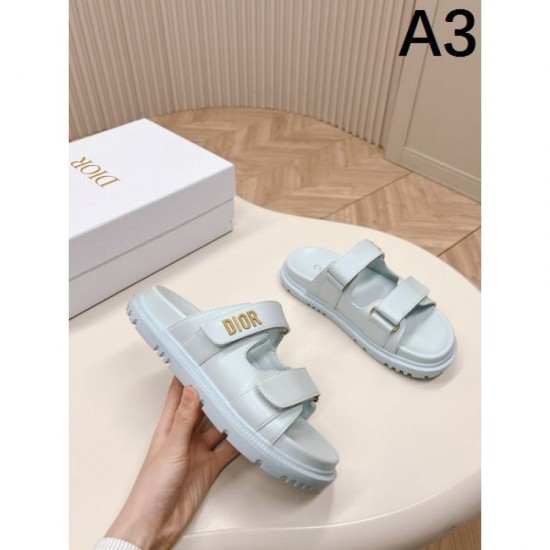 2024SS Usable and Cute Design Summer New DIOR Women's Slippers 2024SS Usable and Cute Design Summer New DIOR Women's Slippers