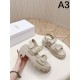 2024SS Spring/Summer Arrival Popular Model DIOR Women's Sandals 2024SS Spring/Summer Arrival Popular Model DIOR Women's Sandals