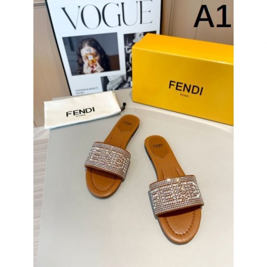 2024SS VIP sale at an unexpectedly low price FENDI Women's slippers 2024SS VIP sale at an unexpectedly low price FENDI Women's slippers