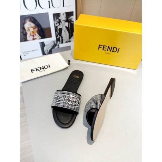 2024SS VIP sale at an unexpectedly low price FENDI Women's slippers 2024SS VIP sale at an unexpectedly low price FENDI Women's slippers