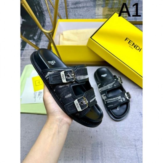2024SS Elegant and casual atmosphere FENDI Women's slippers 2024SS Elegant and casual atmosphere FENDI Women's slippers