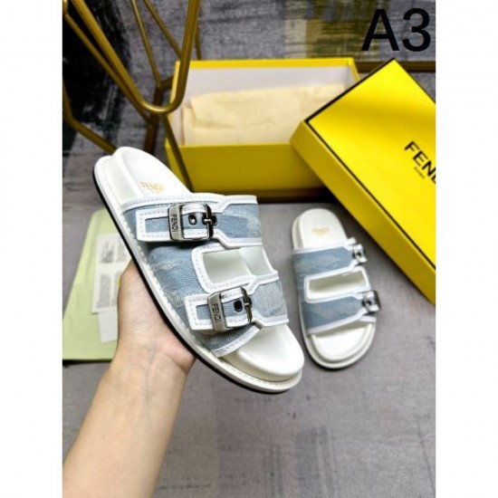 2024SS Elegant and casual atmosphere FENDI Women's slippers 2024SS Elegant and casual atmosphere FENDI Women's slippers