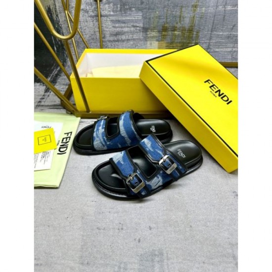 2024SS Elegant and casual atmosphere FENDI Women's slippers 2024SS Elegant and casual atmosphere FENDI Women's slippers