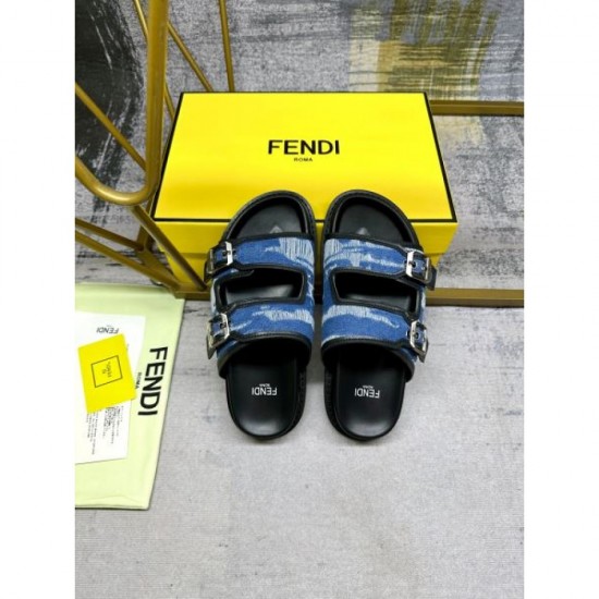 2024SS Elegant and casual atmosphere FENDI Women's slippers 2024SS Elegant and casual atmosphere FENDI Women's slippers