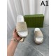 2024SS GUCCI ladies slippers perfect for summer outings 2024SS GUCCI ladies slippers perfect for summer outings