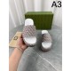 2024SS GUCCI ladies slippers perfect for summer outings 2024SS GUCCI ladies slippers perfect for summer outings