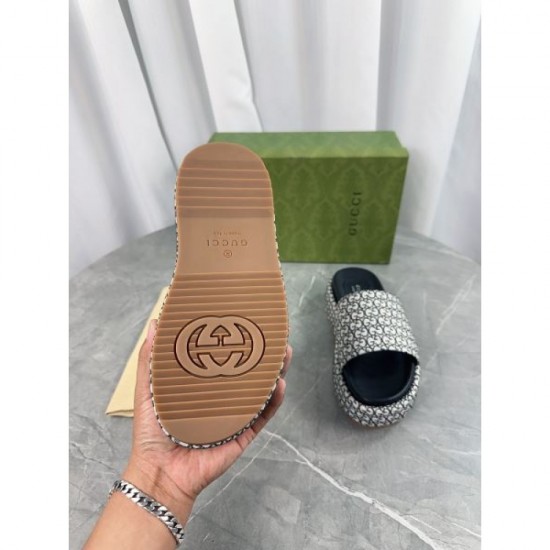 2024SS GUCCI ladies slippers perfect for summer outings 2024SS GUCCI ladies slippers perfect for summer outings