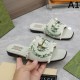 2024SS Very summery item GUCCI Gucci ladies slippers 2024SS Very summery item GUCCI Gucci ladies slippers