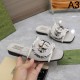 2024SS Very summery item GUCCI Gucci ladies slippers 2024SS Very summery item GUCCI Gucci ladies slippers