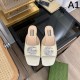 2024SS fashion sense is skyrocketing! GUCCI Gucci ladies slippers 2024SS fashion sense is skyrocketing! GUCCI Gucci ladies slippers