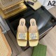 2024SS fashion sense is skyrocketing! GUCCI Gucci ladies slippers 2024SS fashion sense is skyrocketing! GUCCI Gucci ladies slippers