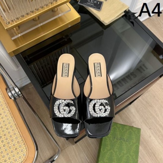 2024SS fashion sense is skyrocketing! GUCCI Gucci ladies slippers 2024SS fashion sense is skyrocketing! GUCCI Gucci ladies slippers