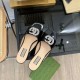 2024SS fashion sense is skyrocketing! GUCCI Gucci ladies slippers 2024SS fashion sense is skyrocketing! GUCCI Gucci ladies slippers