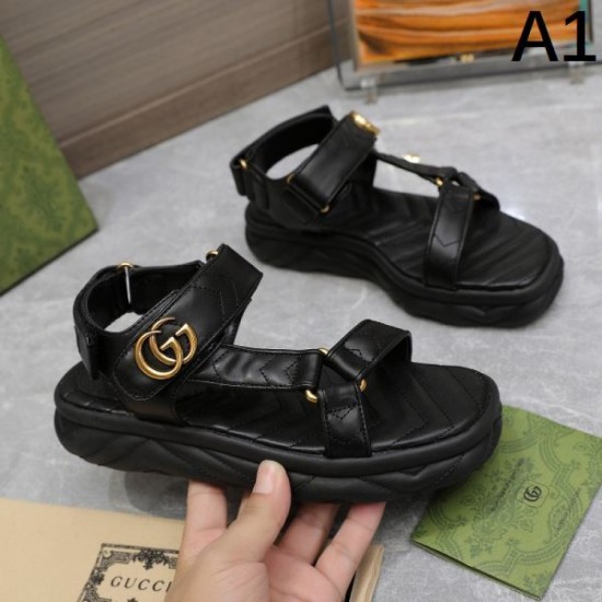 2024SS Perfect item for summer GUCCI Gucci women's sandals 2024SS Perfect item for summer GUCCI Gucci women's sandals